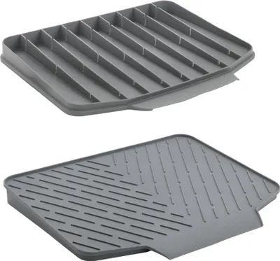Zdjęcie produktu dla metaltex 320495000 metaltex Mata ociekowa Gravity-Duo, guma, szara
