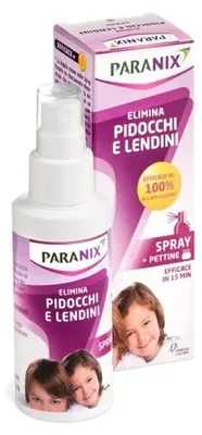 Immagine prodotto di Trattamento Pidocchi E Lendini Paranix Spray 100 Ml + Pettine
