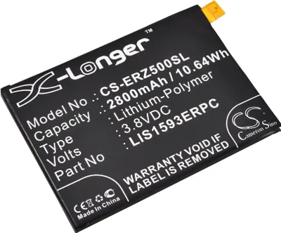 Immagine prodotto di TECHTEK Batteria compatibile con [Sony] E6603, E6633, E6653, E6683, SO-01H, SOV32, Xperia Z5, Xperia Z5 Dual, per [Sony Ericsson] E6603, E6633, E6653