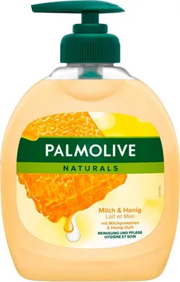 Zdjęcie produktu dla Palmolive 88603 Mydło w płynie NATURALS Jedwabiście miękka pielęgnacja z mlekiem i miodem 0,3 l