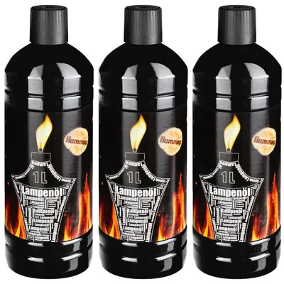 Produktbild von Lampenoel Lampenöl Petroleum Lampe Garten Oel Fackeln Fackel Laterne Öl Innen Camping 3 Liter Flasche Outdoor Oil Öllampe flüssig Gartenfackeln Flameup