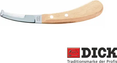 Obrázok produktu pre F.DICK Hufmesser ECONOMIC (Beidseitig-Lang-Breit; Buche; Carbonstahl; 78mm)