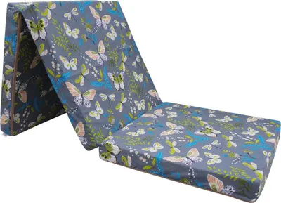 Zdjęcie produktu dla Materac składany 195x65x8 cm - 001, 3-segmentowy, , turystyczny, kempingowy, dla gości, wygodny