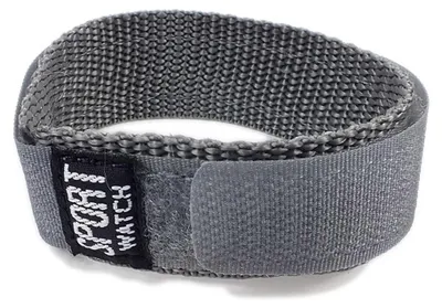 Produktbild von Durchzugsband Textil Grau 18 - 20mm Minott Sport-Watch 21520