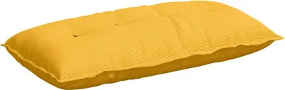 Produktbild von vidaXL Rückenkissen Helles Gelb 100 x 50 cm Cordstoff