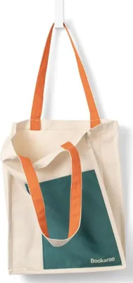 Immagine prodotto di Bookaroo Tote Bag - Teal & Orange – Lingua: Inglese