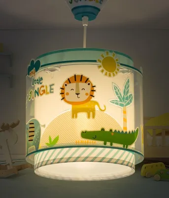 Immagine prodotto di Lampada da soffitto a sospensione per bambini My Little Jungle animali jungla