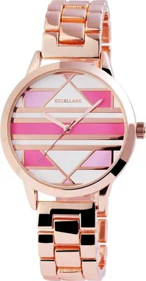 Produktbild von Excellanc Damenuhr mit Metallarmband