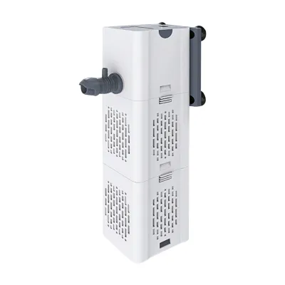 Obrázok produktu pre 15W filtračný akváriový filter, filtračné čerpadlo, cirkulačný vnútorný filter s maximálnym prietokom 1000 l/h, nastaviteľný prietok vzduchu, tichý a tichý