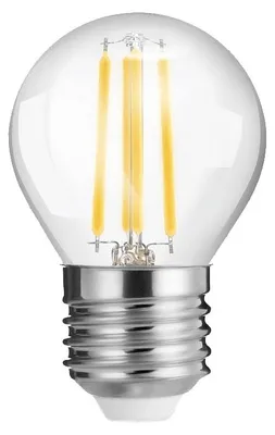 Produktbild von 6 Watt G45 E27 Mini LED Filament Leuchtmittel Birne 640 Lumen Warmweiß