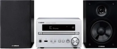 Produktbild von Yamaha MCR-B370D, Heim-Audio-Mikrosystem, Schwarz, Silber, 1 Disks, Ablage, 30 W, 2-Wege