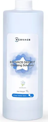 Produktbild von ECOVACS Reinigungslösung 'ACC-CS DEEBOT 1L' in sanft und wenig schäumender Qualität Blue One Size