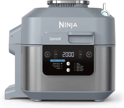 Produktbild von NINJA Multikocher Speed 10in1 Multikocher 5,7L Schnellkochtopf Heißluftfritteuse Fryer, 1760,00 W, mit Fritteuse, Elektrisch 5,7 L, Foodi MAX