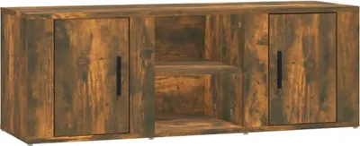 Obrázek produktu pro vidaXL TV skříňka kouřový dub 100x31,5x35 cm odvozený výrobek ze dřeva