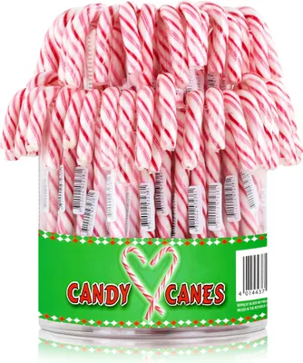Image de Candy bâtons rouge-blanc 72x14g dans la boîte Bâtons de sucre
