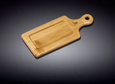 Immagine prodotto di Vassoio da portata Wilmax 17 x 7 cm in bambù, set da 6 pezzi WL-771002/A6