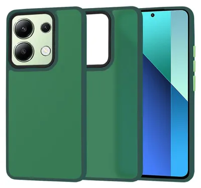 Obrázok produktu pre Techsuit HaloFrost Series puzdro pre Xiaomi Redmi Note 13 4G – temnozelené
