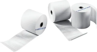 Produktbild von Soennecken Thermokassenrolle 4020 57mmx14m EC weiß 5 St./Pack.