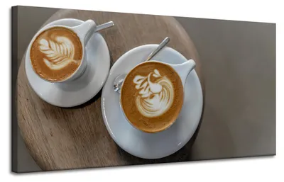 Produktbild von Leinwanddruck „Küchenkaffeetassen“ 120x60