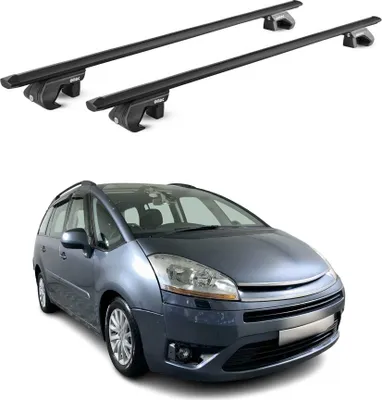 Image de Barres de toit transversales ABE pour Citroen C4 Picasso/Gran Picasso 06-13 Noir