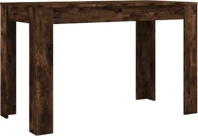 Immagine prodotto di vidaXL Tavolo da pranzo in rovere fumé 120x60x76 cm materiale a base di legno