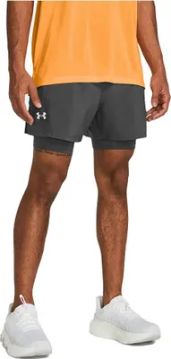 Image de Short homme Under Armour Launch 5'' 2-en-1, taille : XXL