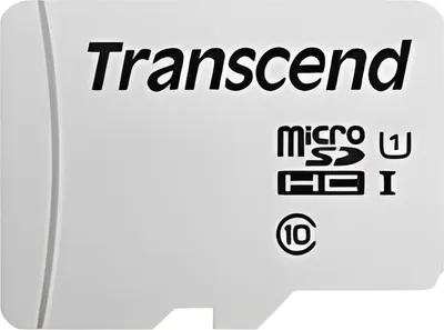 Produktbild von Transcend microSDXC 300S 64GB, 64 GB, MicroSDXC, Klasse 10, NAND, 95 MB/s, 25 MB/s