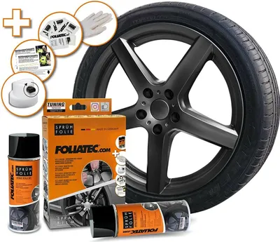 Produktbild von Foliatec Sprühfolie 2 Dosen je 400 ml. anthrazit metallic