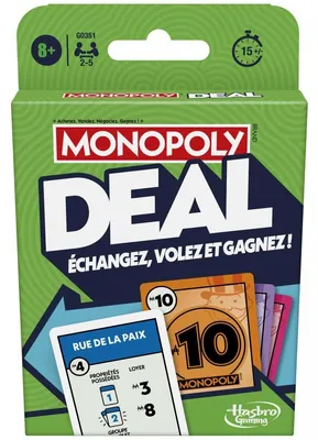 Obrázok produktu pre Hasbro Kartová hra Monopoly Deal, 8 rok / roky, 15 min