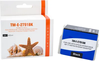Produktbild von black Tinte/Tintenpatrone 4.2-C13T27914010 kompatibel mit Epson C13T27914010 [ T2791 ]  Seiten: 2.200