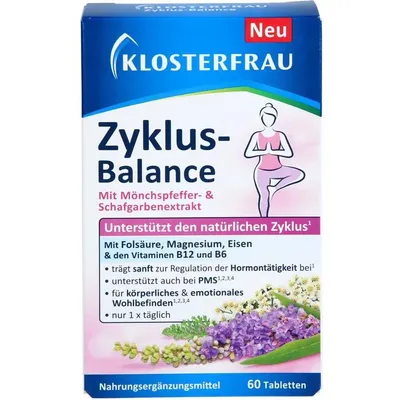 Obrázok produktu pre Klosterfrau Tablety na vyrovnanie cyklu 60 ks