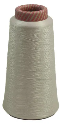 Produktbild von 5000m elastisches Garn für Overlockmaschinen Polyestergarn, Freie Farbwahl, Farbe:hellbeige