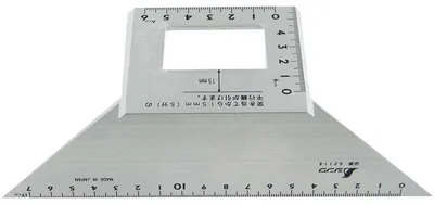Produktbild von Shinwa Aluminium 3D Winkelmesser 45° und 90° Präzision
