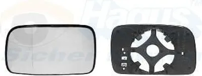 Image de Van Wezel verre de rétroviseur extérieur droit chauffant pour VW Polo 6N1