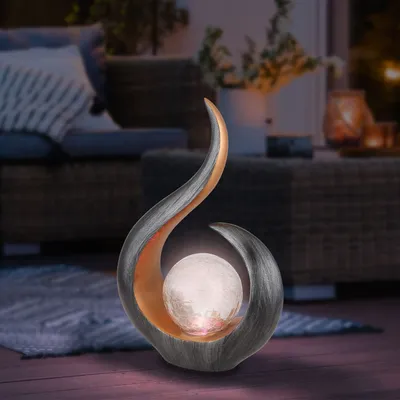 Produktbild von GLOBO Solarleuchte Garten Flamme Bunt Solarlampe Außen Außenleuchte Solar 36530