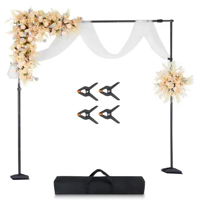 Immagine prodotto di Supporto per sfondo VEVOR, supporto per sfondo fotografico regolabile (tela di sfondo: 260 x 300 cm), supporto per schermo per fotografia di prodotto, fotografia in studio