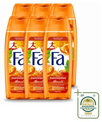Obrázek produktu pro 6 kusů sprchového gelu Fa "Empowering Moments" - 250 ml - balení