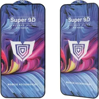 Produktbild von 9D Super Schutzglas für Samsung Galaxy M54 - Schwarz KP29650