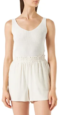 Produktbild von YAS Women's YASVIGGI HW NOOS Shorts, Beige, L