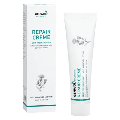 Produktbild von Gehwol Repair Creme, tiefenwirksame Regeneration der Hautbarriere, 125 ml