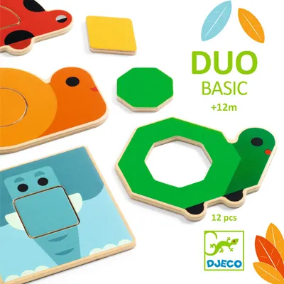 Immagine prodotto di Gioco educativo Puzzle DuoBasic, Djeco