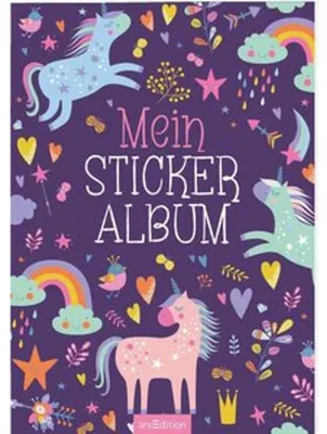 Produktbild von Mein Stickeralbum Einhörner