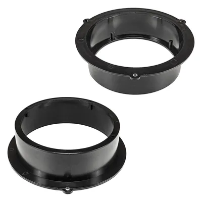 Imagen del producto de Adaptadores y soportes para altavoces compatibles con Audi A4, A5, A6, Q3, Q5, Q7, para la puerta trasera, de 165 mm