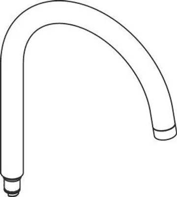 Produktbild von Hansgrohe Auslauf Axor Uno 2 Spültischmischer Chrom