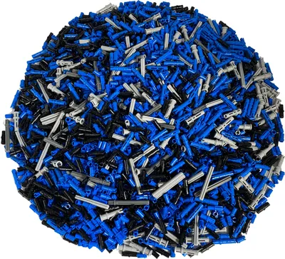 Obrázok produktu pre LEGO® Technic Kolíky Konektory Nápravy Zmiešané NOVINKA! Množstvo 50x
