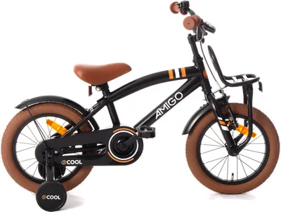 Produktbild von 2Cool 14 Zoll 24 cm Jungen Rücktrittbremse Schwarz
