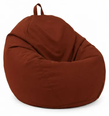 Immagine prodotto di Pouf a pera XL da esterno - 110x120 cm - Terracotta