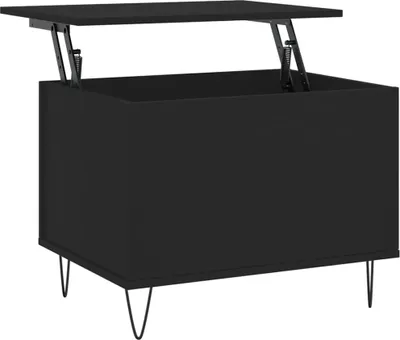 Produktbild von vidaXL Couchtisch Schwarz 60x44,5x45 cm Holzwerkstoff