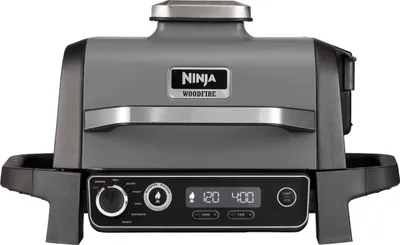 Immagine prodotto di Ninja Woodfire OG701EU Barbecue elettrico con affumicatore integrato Grigio