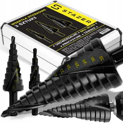Obrázok produktu pre Pro-Technik Kužeľové stupňovité vrtáky sada 4-32mm